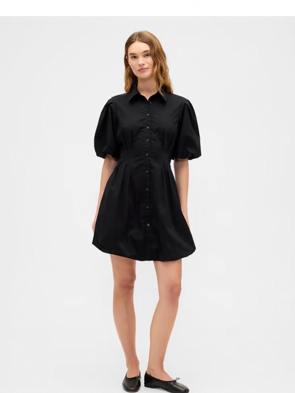 Gap bubble shirt dress